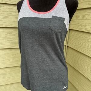 Under Armour semi fitted, racer back women's size S